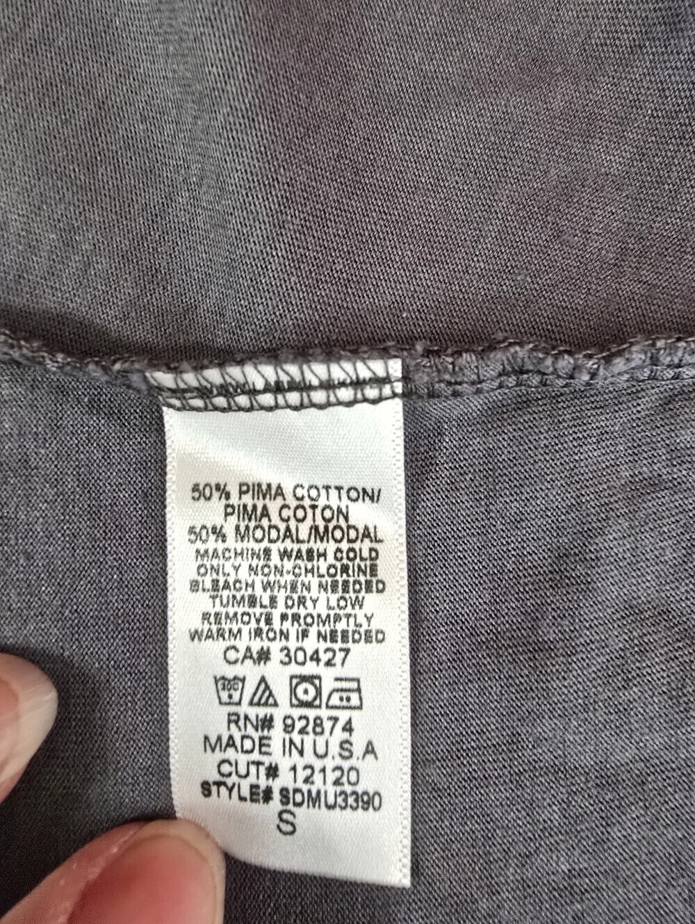 7 For All Mankind Sleeveless Aysemmetrical Gray Swingy Dress - Picture 9 of 9